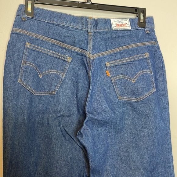 Levi’s | Vintage Deadstock Women’s Orange‎ Tab Jeans Size 18 - Picture 4 of 7